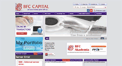 Desktop Screenshot of bfccapital.com
